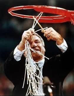 North Carolina Coach Dean Smith